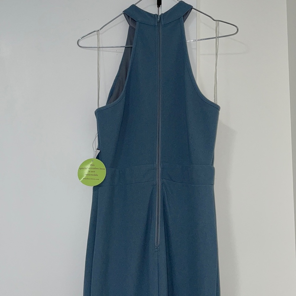 Halter Ruffle Gown - Picture 3 of 6